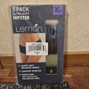 Lemon Black Boxer Briefs Premium Comfort